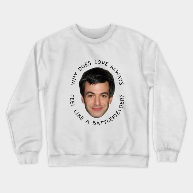 Funny Nathan Fielder Nathan for you Crewneck Sweatshirt by The Prediksi 